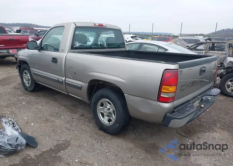 2001 Chevrolet Silverado 1500 from USA, damaged, VIN 1GCEC14W21Z184145